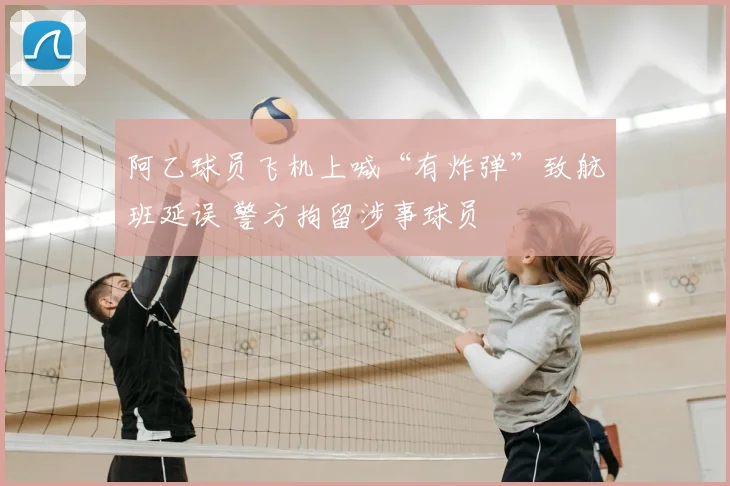 阿乙球员飞机上喊“有炸弹”致航班延误 警方拘留涉事球员