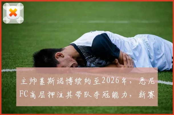 主帅基斯诺博续约至2026年，悉尼FC高层押注其带队夺冠能力，新赛季阵容如何调整成关键